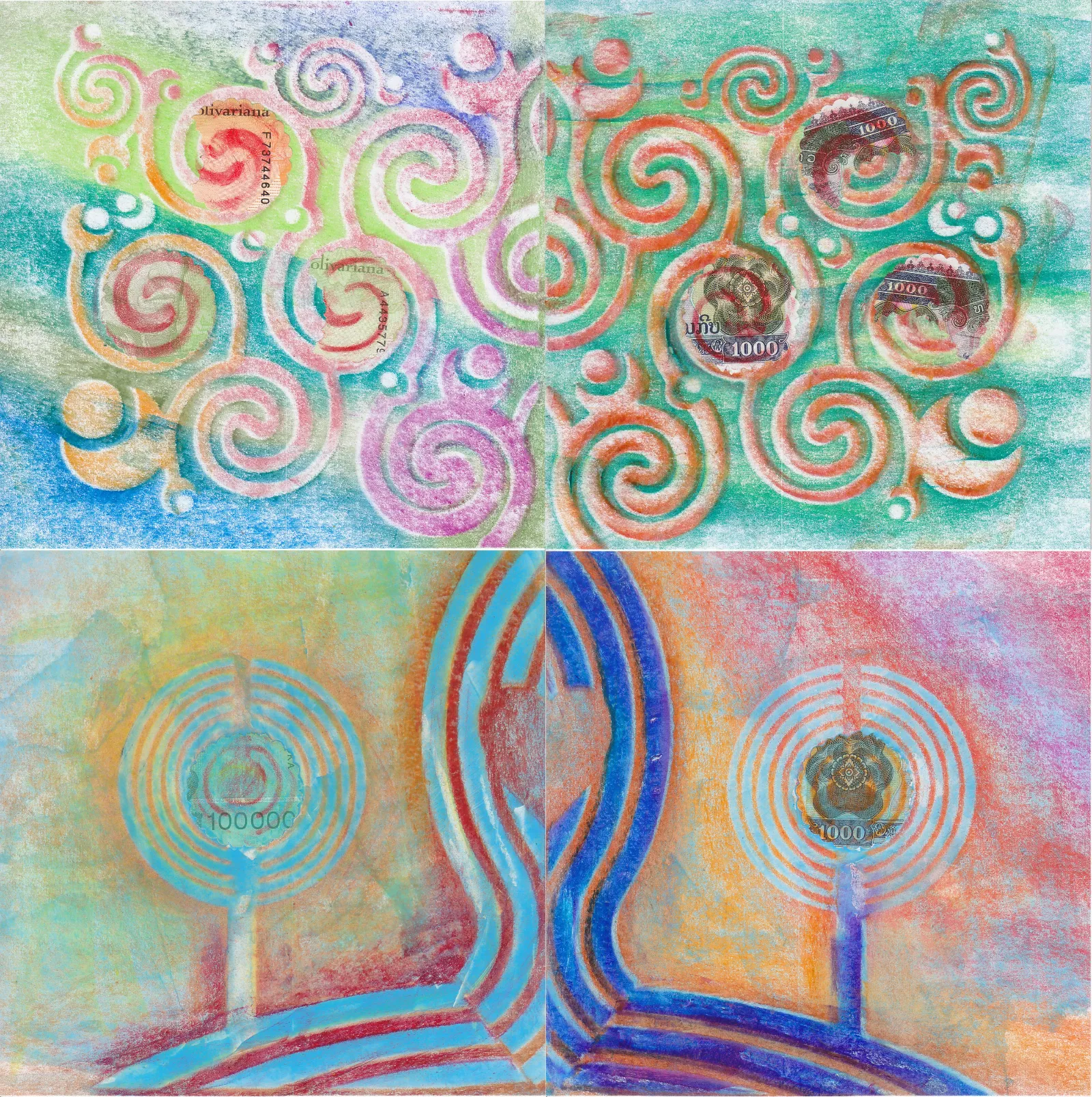 4 "Moneytree" pics combined